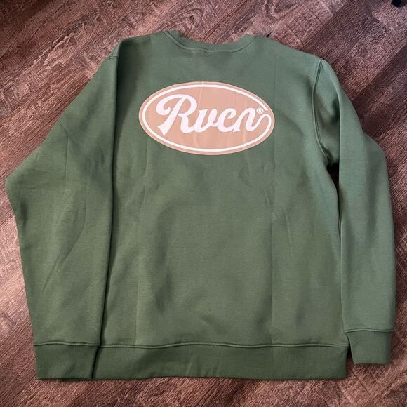 RVCA Oliver Crewneck Sweatshirt-Size XL - Picture 2 of 7